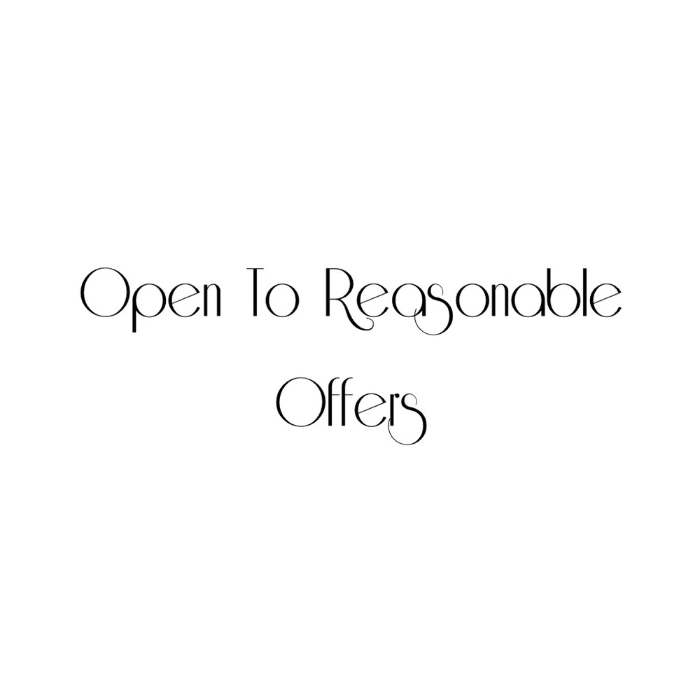 Open to Reasonable Offers Sign